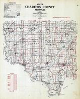 Chariton County Rural Free Deliveries Map, Chariton County 1915